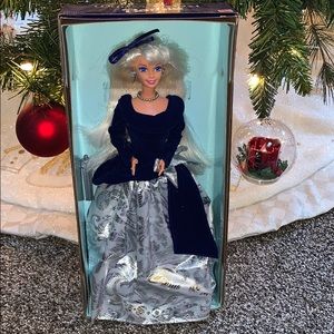Vintage Winter Velvet Barbie- Avon Exclusive